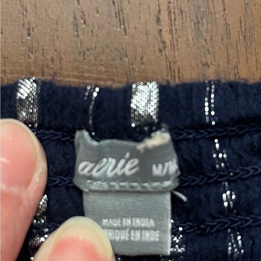 Aerie Tie Front Tube Top Size Medium - Picture 5 of 7